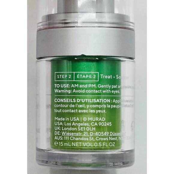 Murad Resurgence Retinol Youth Renewal Serum and Eye Serum- 0.5 oz ea - NEW - Picture 3 of 3